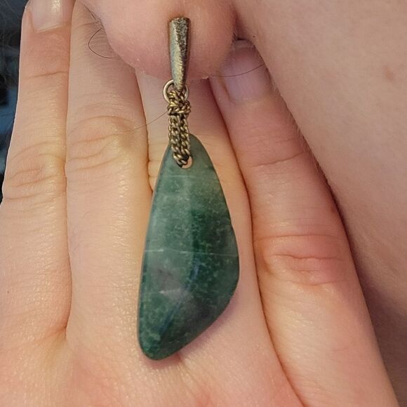 Vintage kenneth cole semi precious stone earrings - Picture 3 of 5